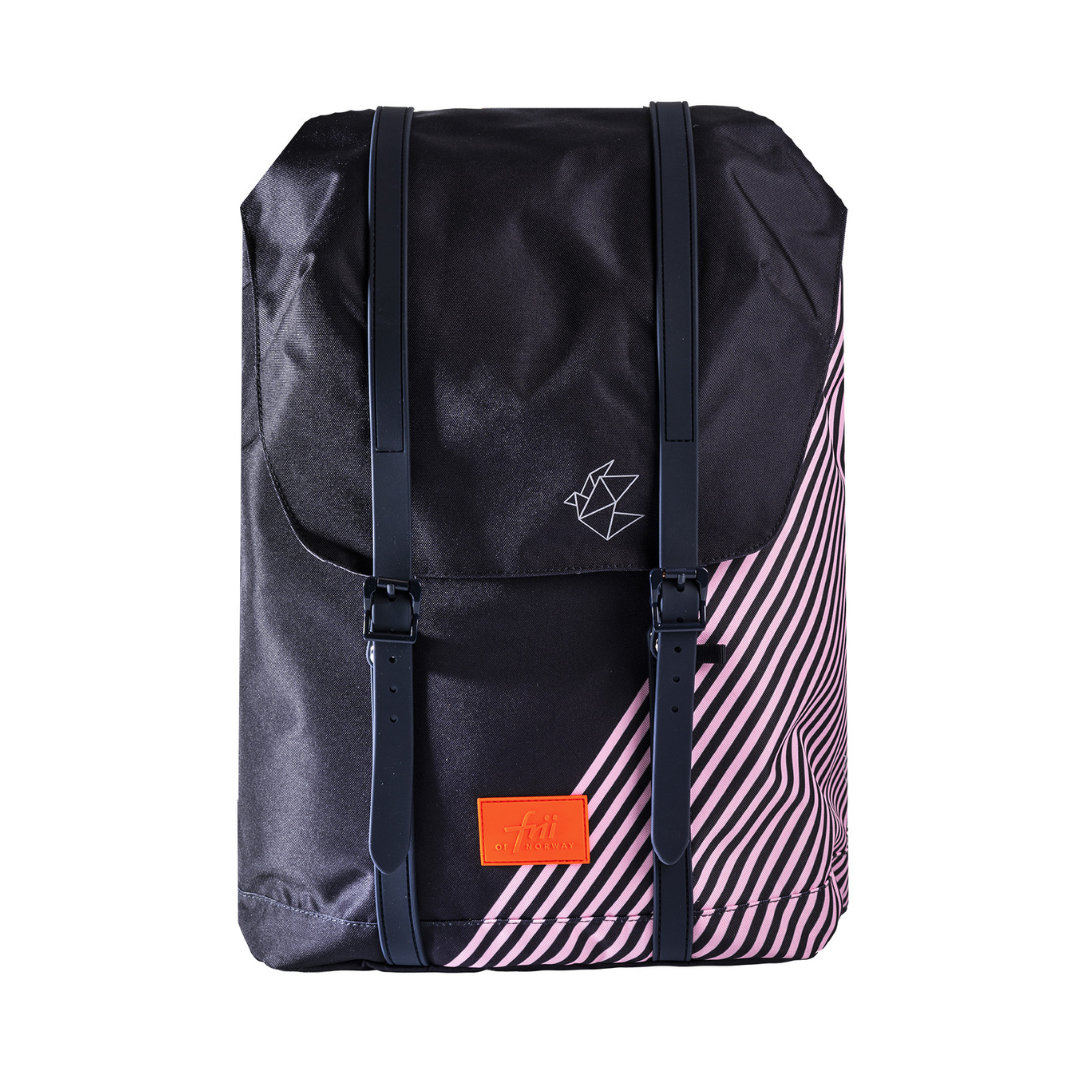 Frii Retro 30L 護脊書包 - 23200 Pink Stripe