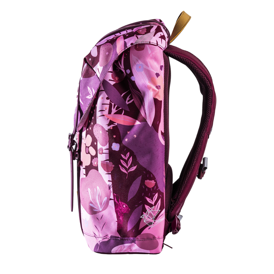 Frii Retro 30L 護脊書包 - 23200 Flower Bunny Dark