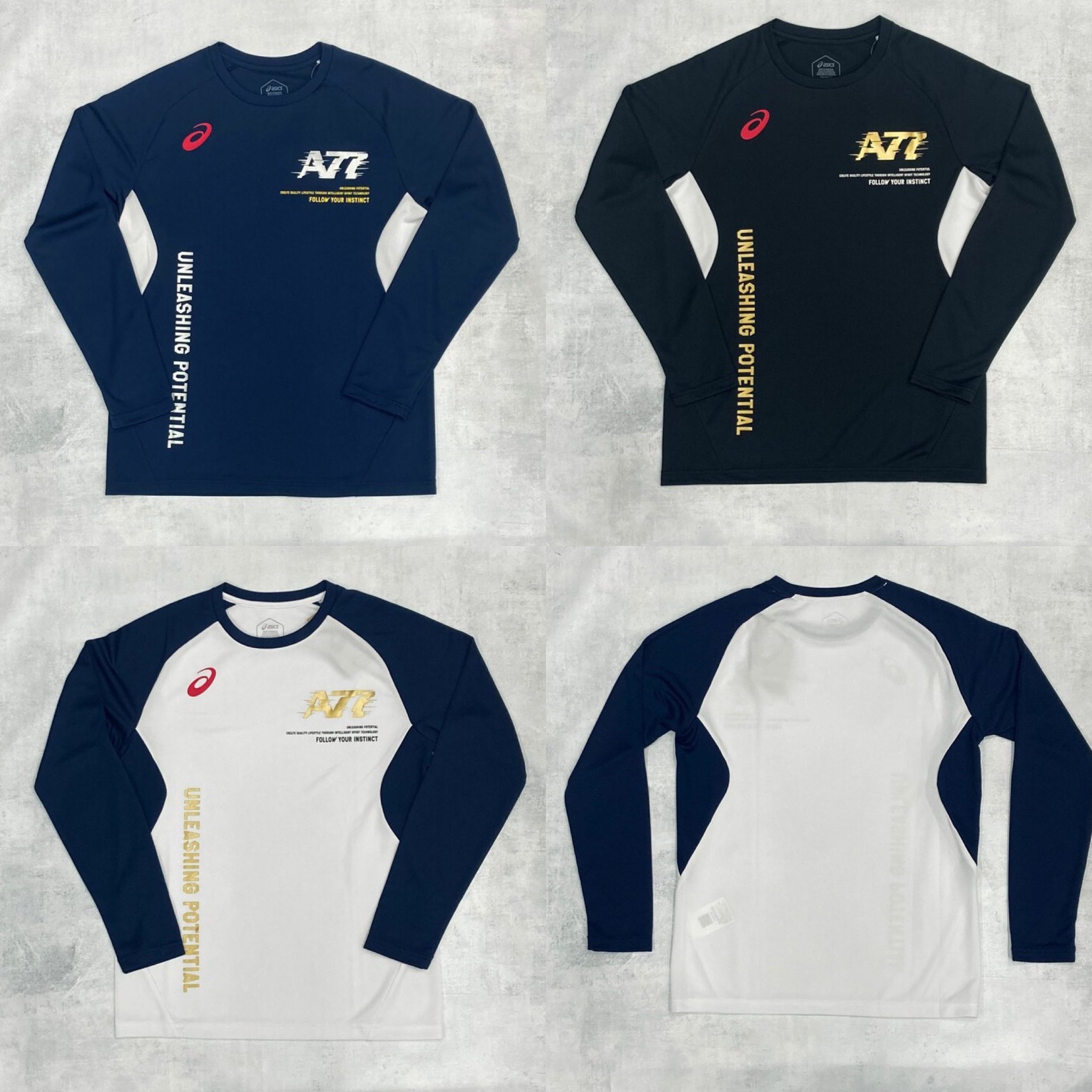 現貨) Asics A77 Long Sleeve Training T-Shirt