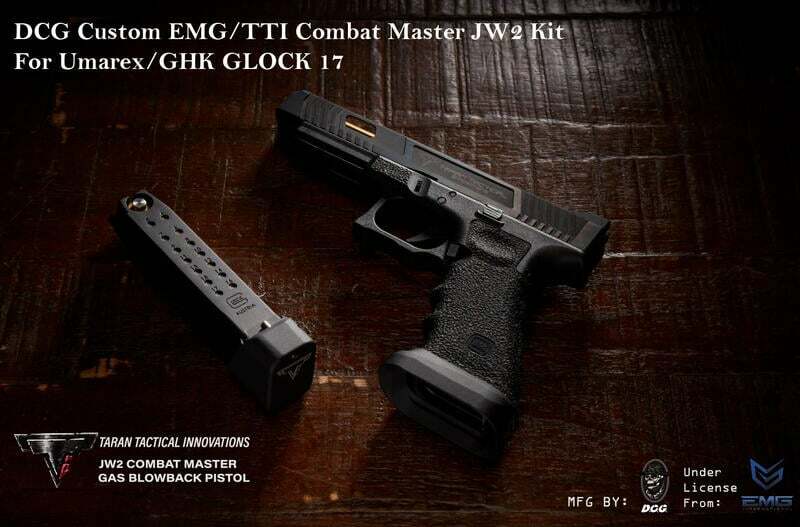 DCG Custom - EMG TTI Combat Master G34 JW2 GBB Pistol (