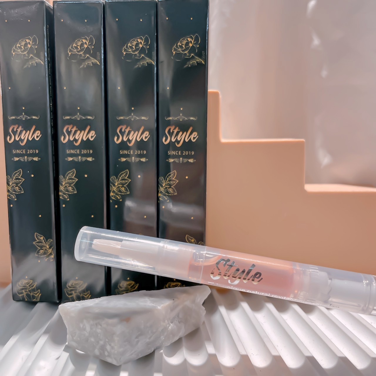 Style玫瑰香氛精油指緣營養筆.指緣油