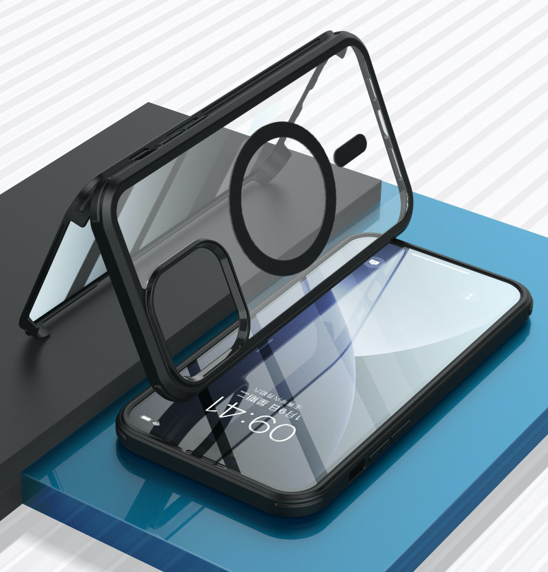 【360全包覆前後玻璃防摔殼】上下包覆，magsafe磁吸圈，/適用於 iPhone 14系列