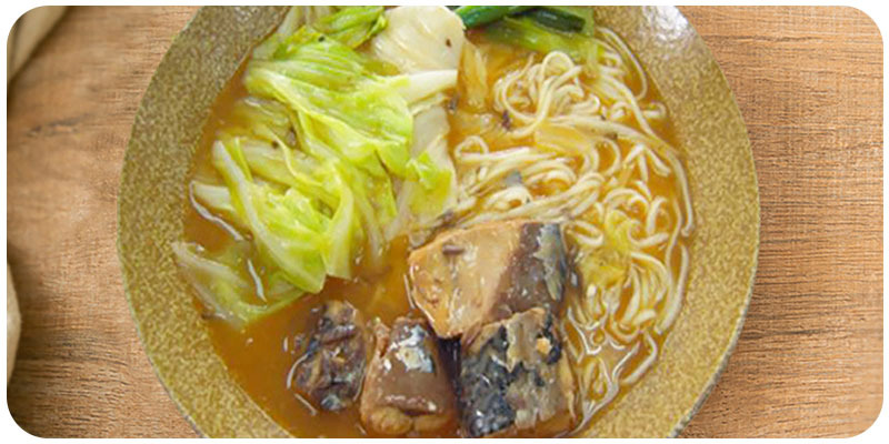 上智關廟麵 - 推薦食譜 - 茄汁鯖魚麵