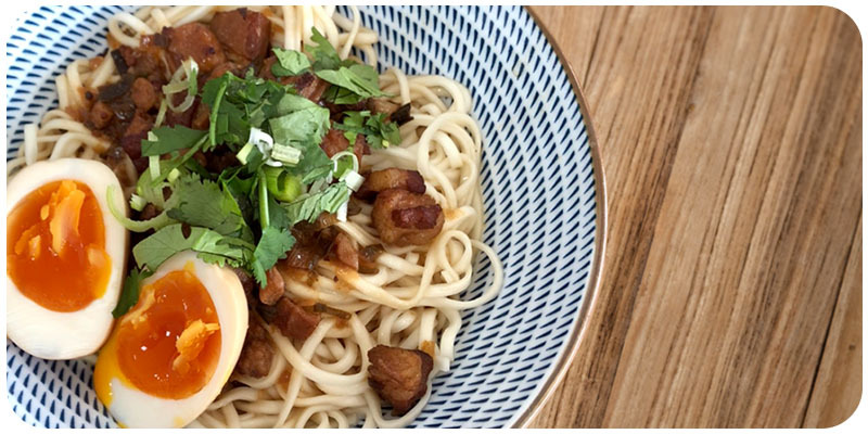 上智關廟麵 - 推薦食譜 - 肉燥乾拌麵