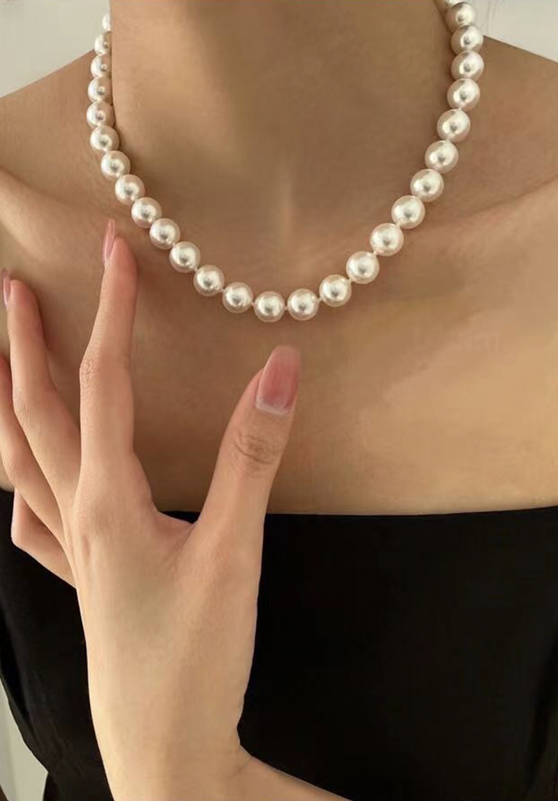 正韓-珍珠磁吸式項鍊