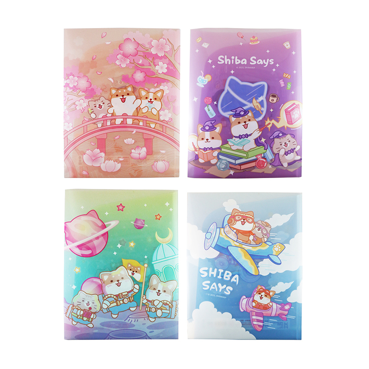 【PENROTE筆樂】柴語錄A4雙開式資料夾