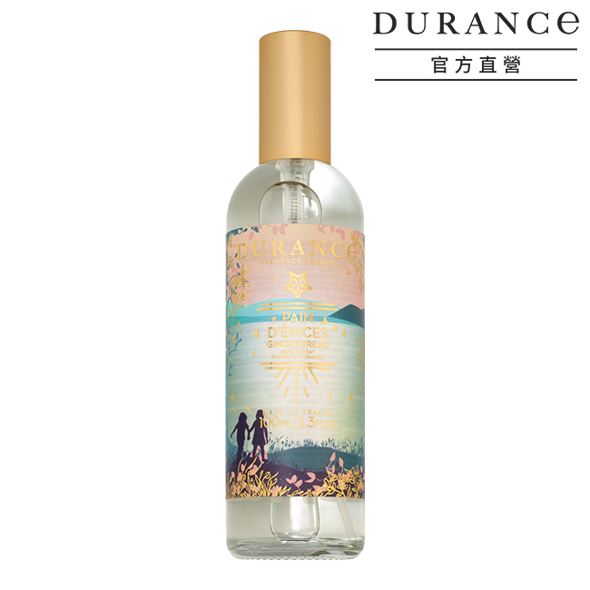 DURANCE朵昂思 蜜薑餅居家香氛噴霧(100ml)-節慶限定版-期效202605