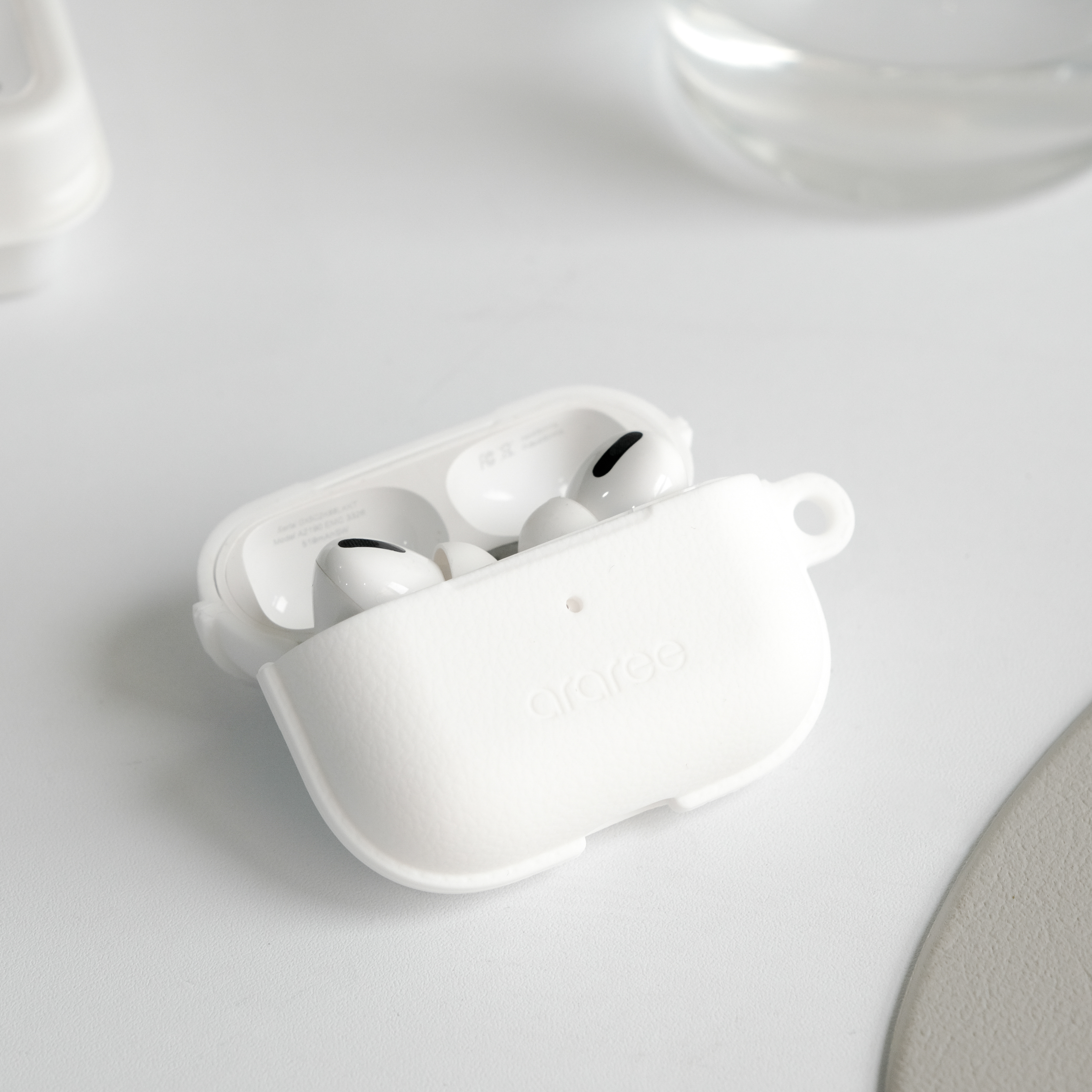 韓國品牌 araree  | AirPods Pro Case | POPS皮革質感矽膠保護套