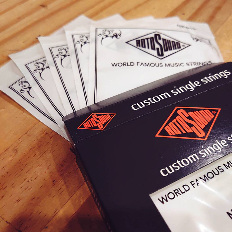 【1-4】[Rotosound] 零弦專區  10條/包 (不散出)