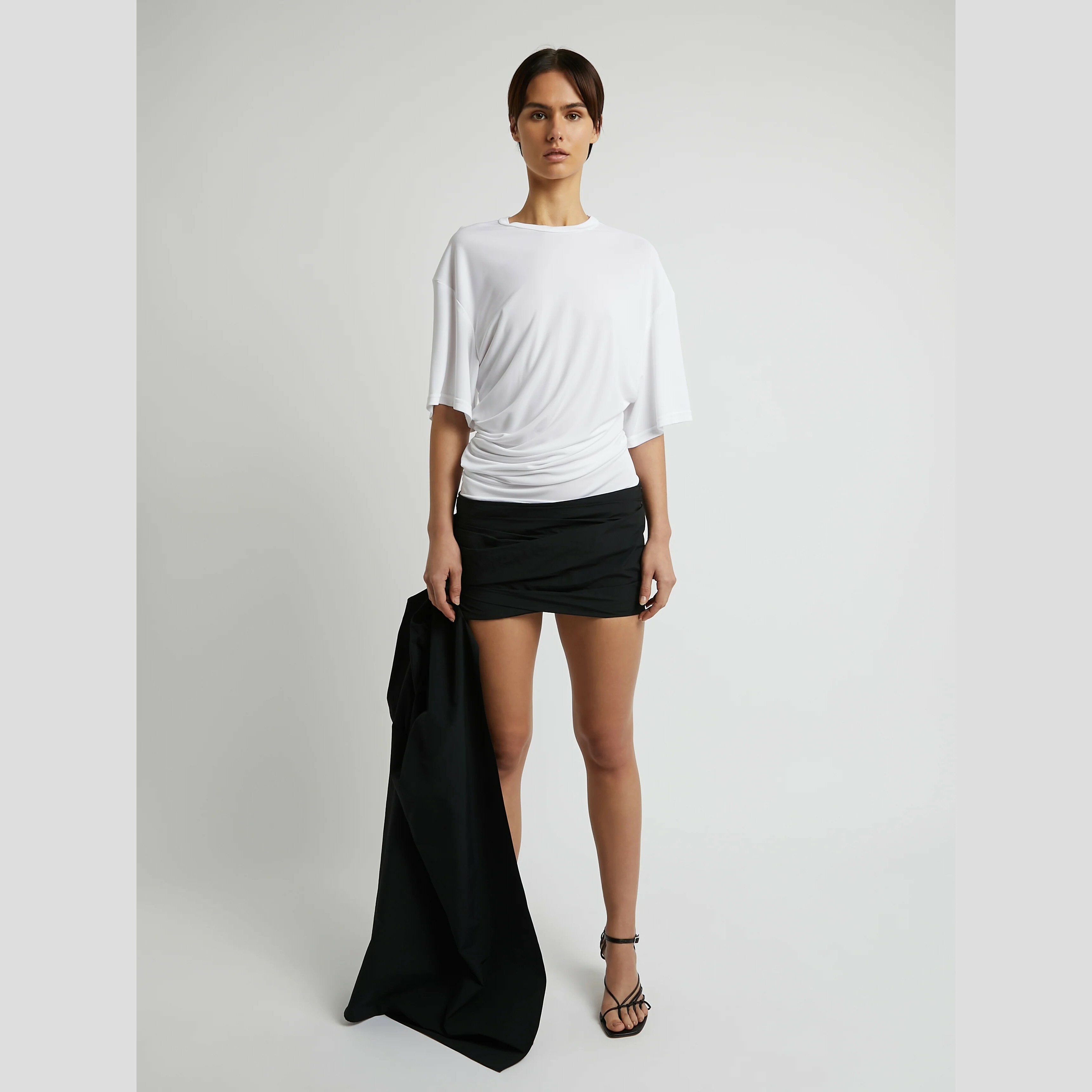 CHRISTOPHER ESBER - 垂墜式設計短裙