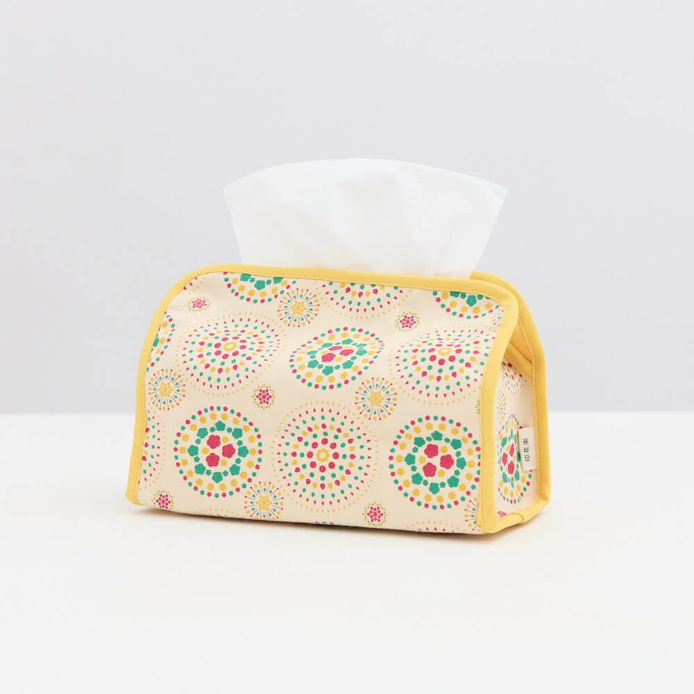 Tissue Box Cover/Firework/Candy Yellow