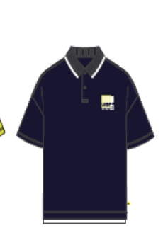 男士 素面徽章短袖POLO衫