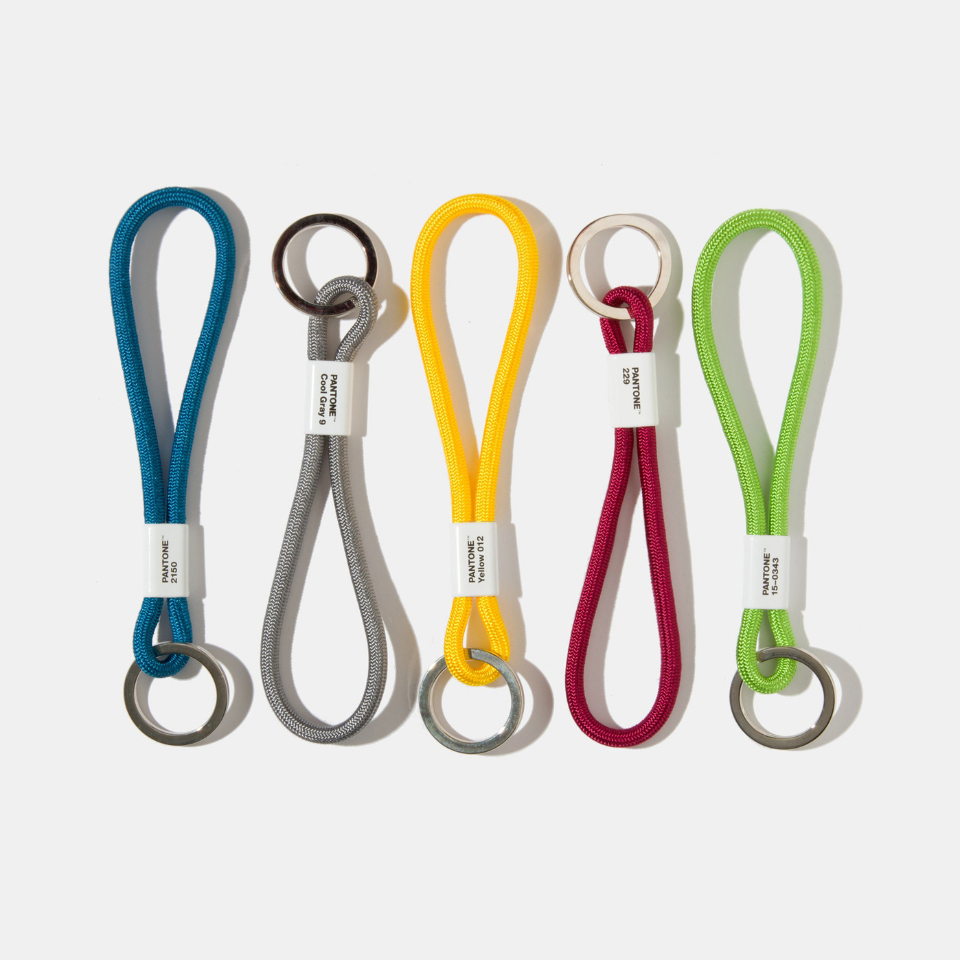 PANTONE 短版鑰匙扣環 經典色【10色】