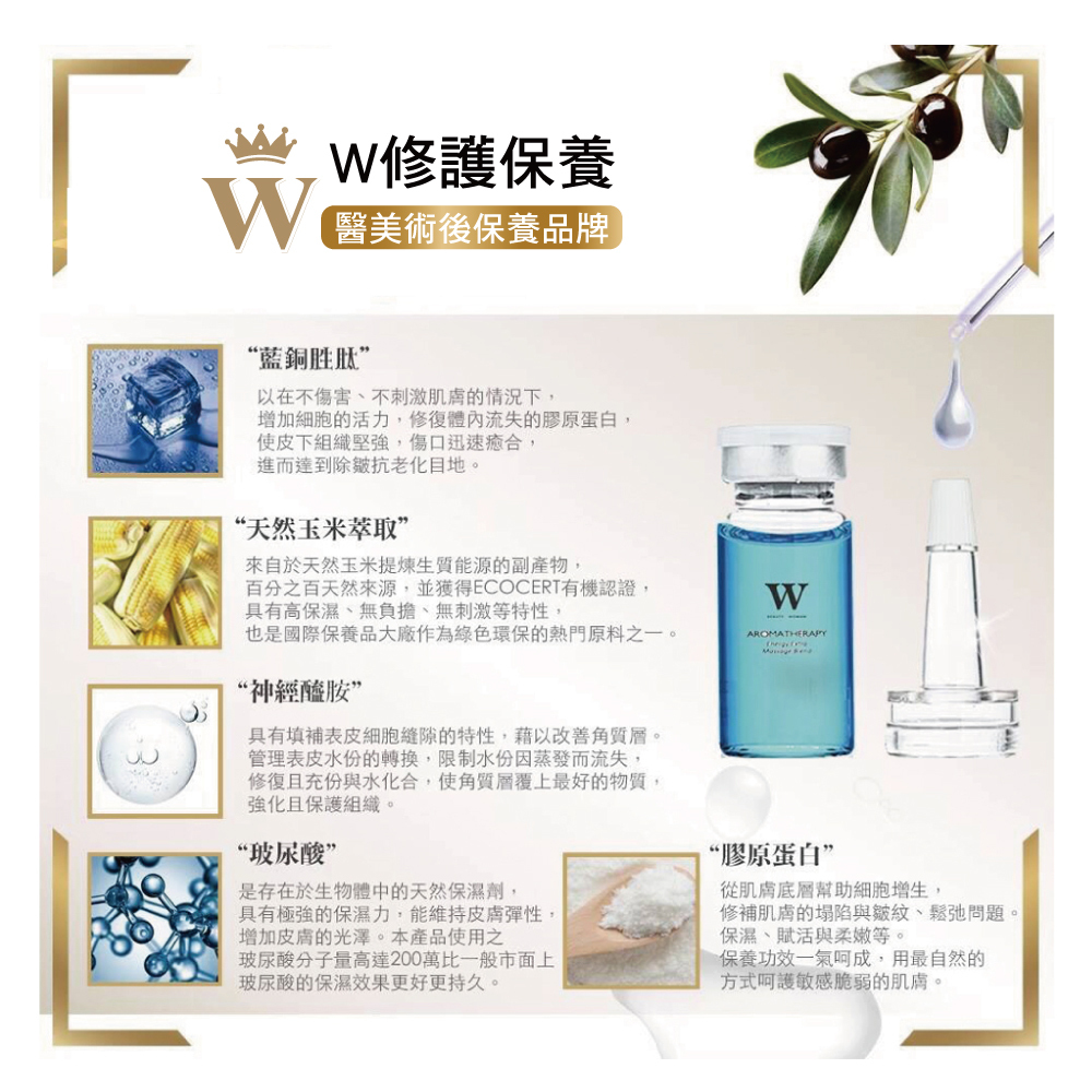 3000 ppm藍銅胜鈦修護精華液