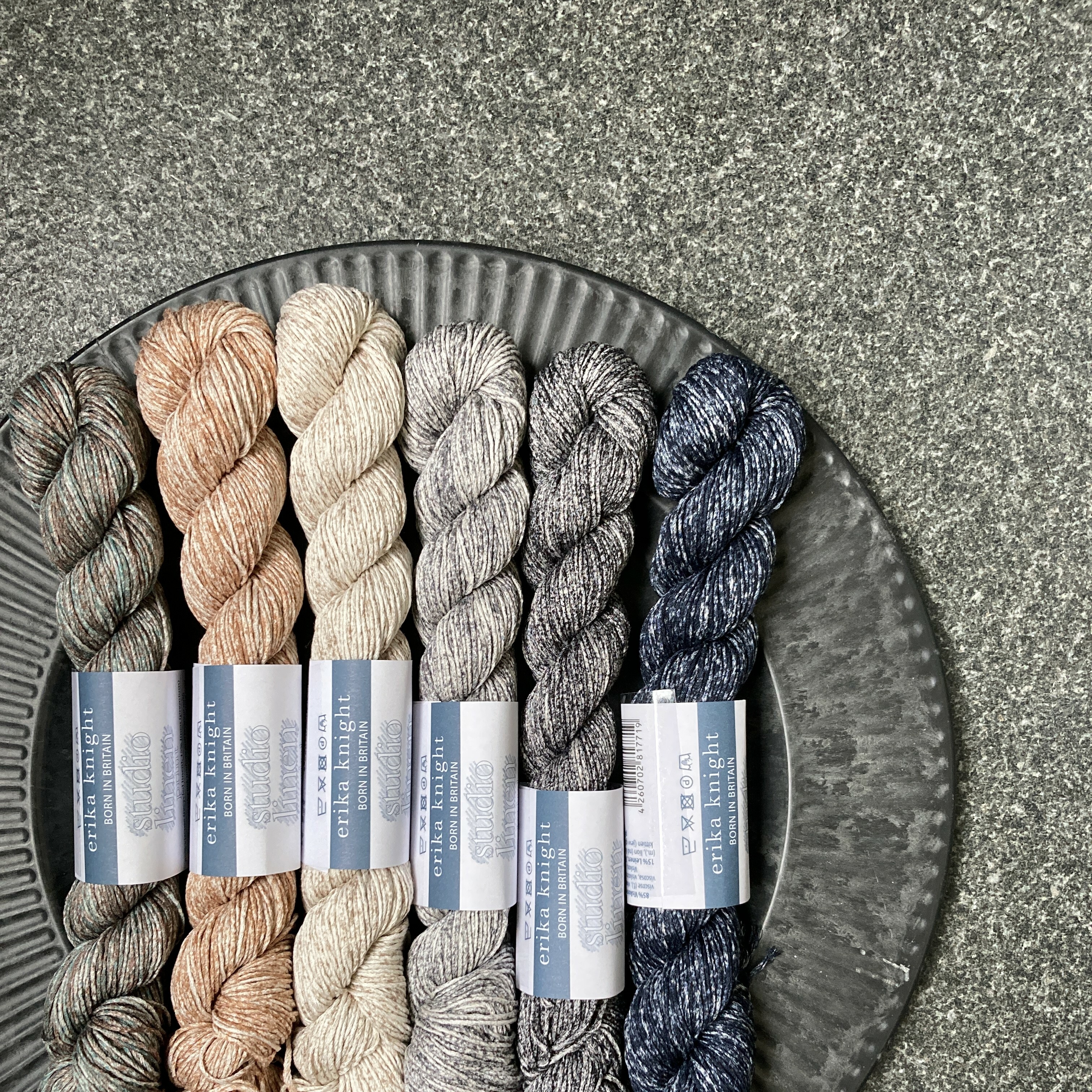 [Erika Knight] STUDIO LINEN PRINT潑墨再生亞麻線