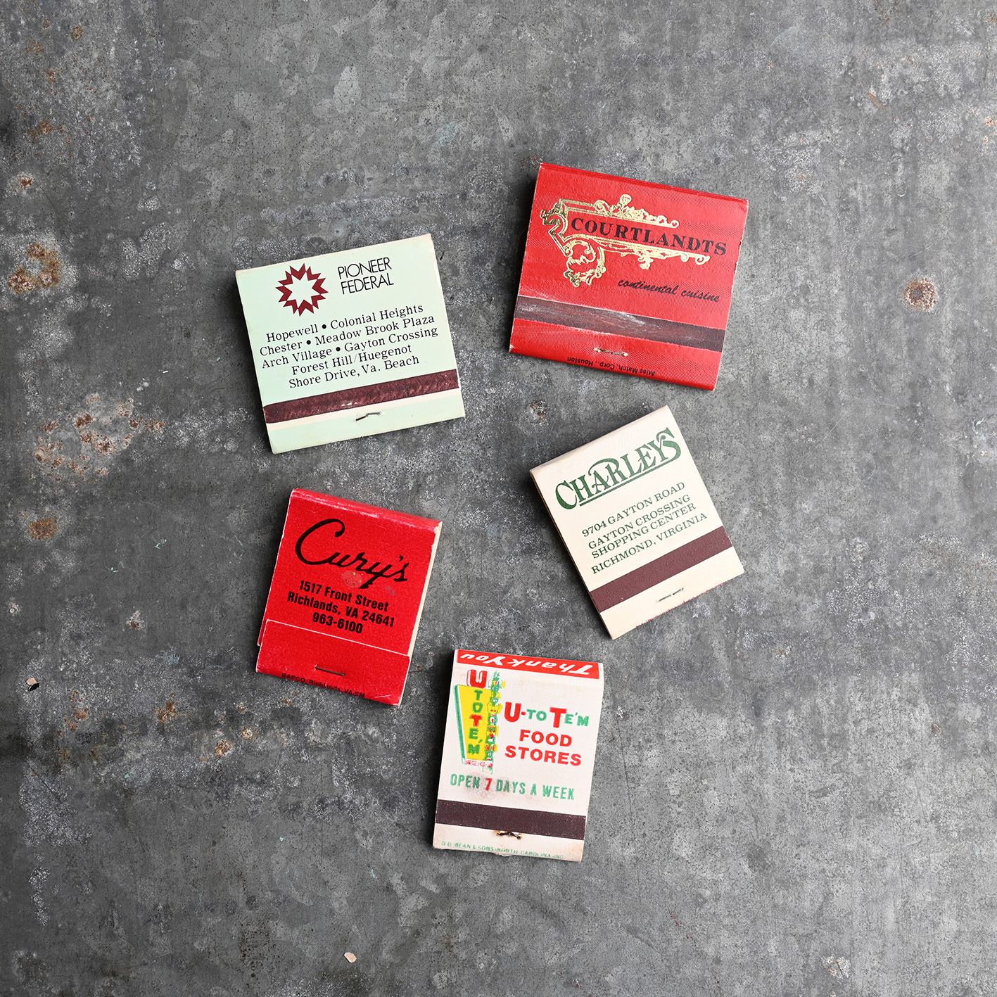 Vintage 古董火柴盒