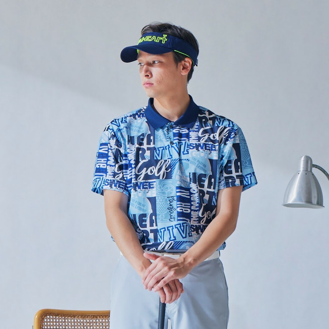 男士 PARLOR圖騰POLO衫