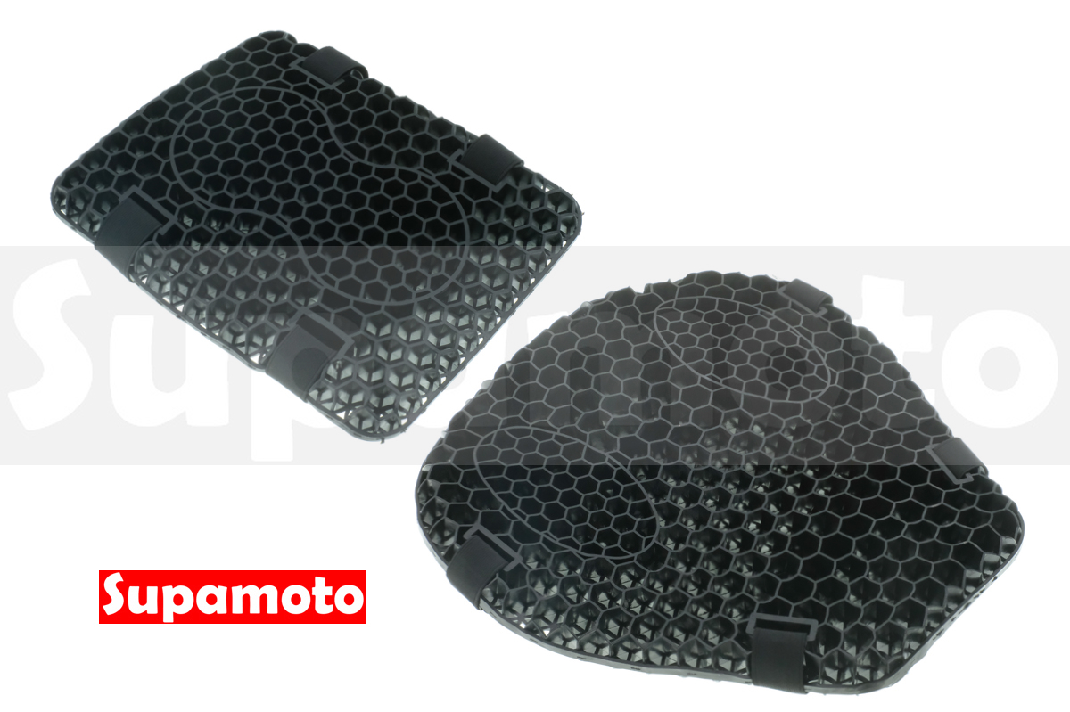 -Supamoto- 3D 果凍 前座 後座 蜂巢 減壓 坐墊 座墊 減震 彈性 長途 護臀 重機 CB350