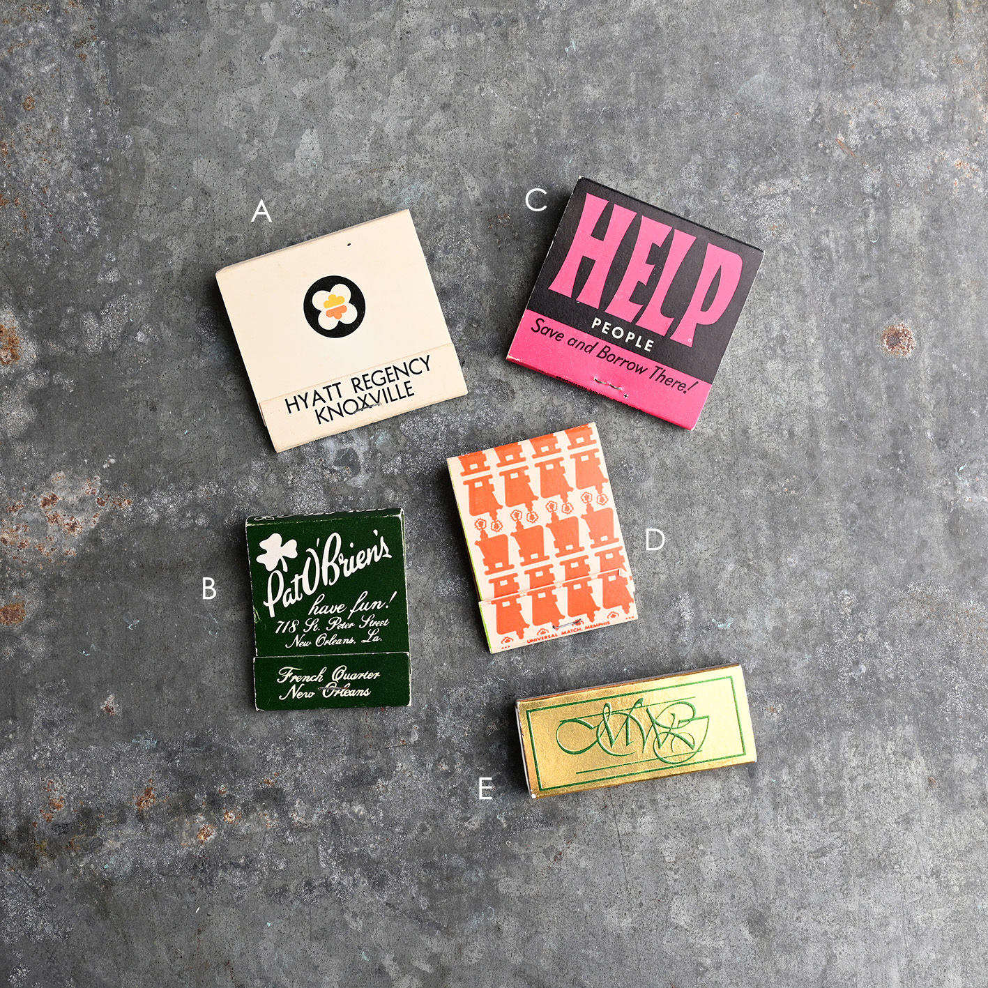 Vintage 古董火柴盒