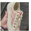 [S] MICHAEL KORS SHEA LACE UP MK OUTLINE JQD,TEA ROSE, 49S3SHFS1Y-TEA ROSE (SMK337)