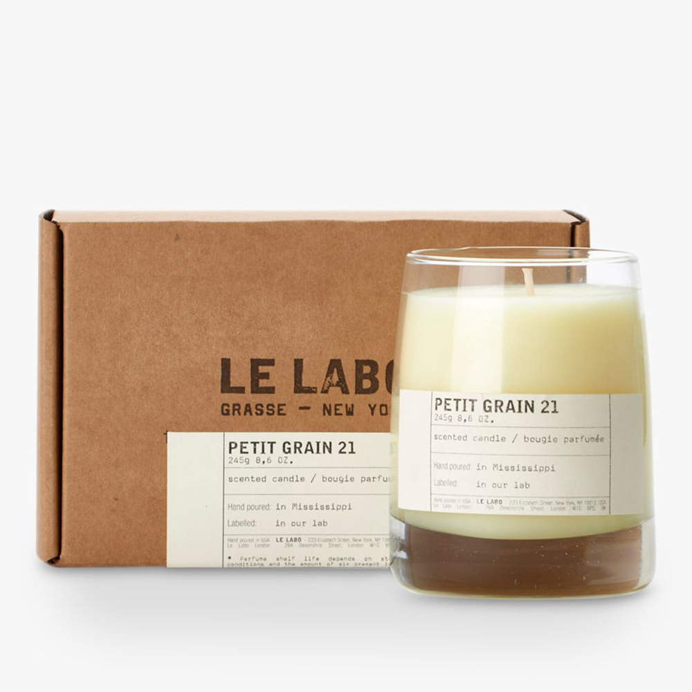 Petit Grain 21 苦橙葉香氛蠟燭- Le Labo