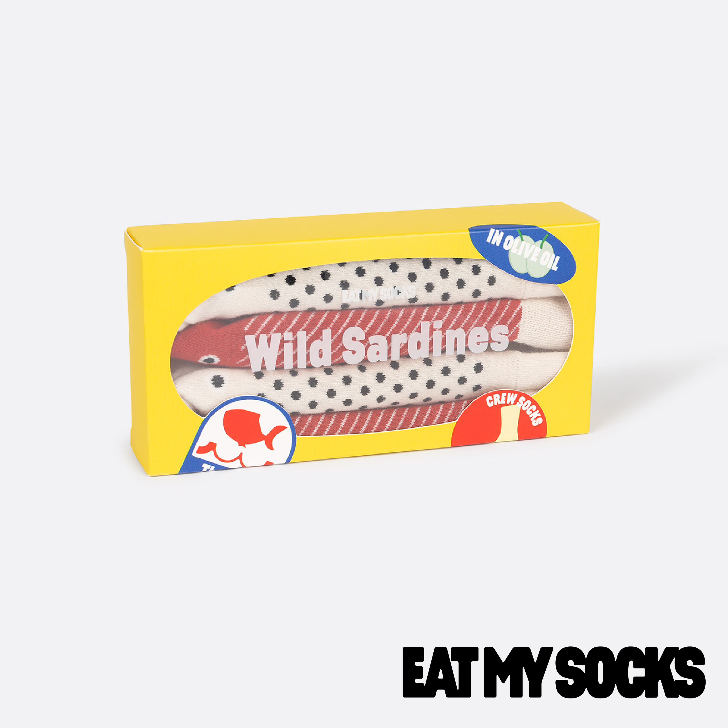 EAT MY SOCKS｜襪子｜日式系列｜沙丁魚