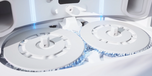 L10s Prime AI全能掃拖機器人自動清洗拖布高速搓洗拖水每分鐘180轉飛旋搓洗高速搓洗脫水