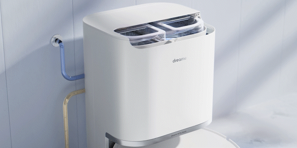 L10s Prime AI全能掃拖機器人加裝上下水模組清水和汙水自動更換