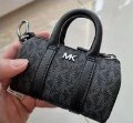 [S] MICHAEL KORS 36S3LGFK5B GIFTING MICRO DUFFLE KEYFOB,BLACK, 196163790336 (SMK345)