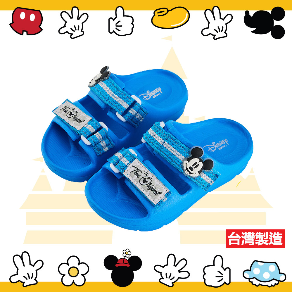 (19碼現貨)Disney織帶拖鞋(米奇)