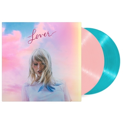 TAYLOR SWIFT - LOVER LP (VINYL - 2-DISC COLOR SET)