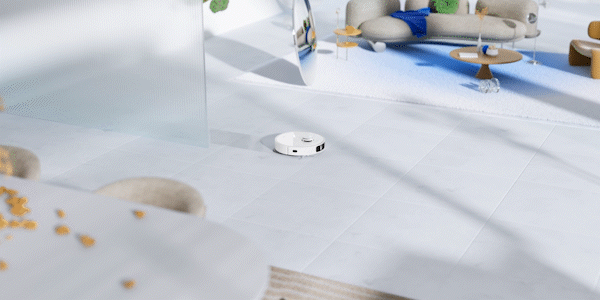 L10s Prime AI全能掃拖機器人四個全向麥克風五直接對機器人下令執行清掃