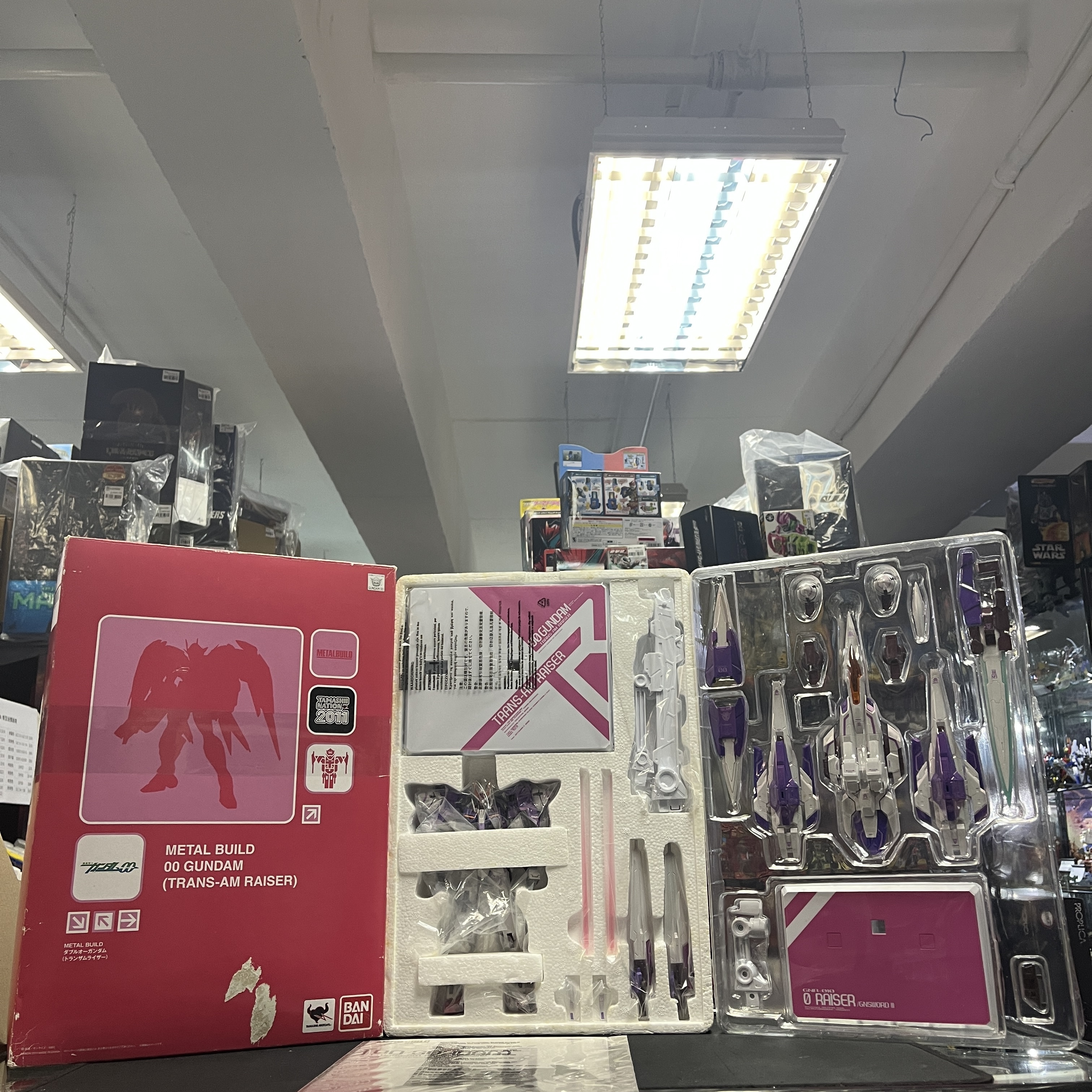 Gundam-Metal Build 00 Gundam (Trans-am Raiser) 三紅