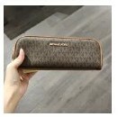 [S] MICHAEL KORS 35T1GGFN2B MEDIUM PENCILCASE,BROWN, 194900482131 (SMK348)