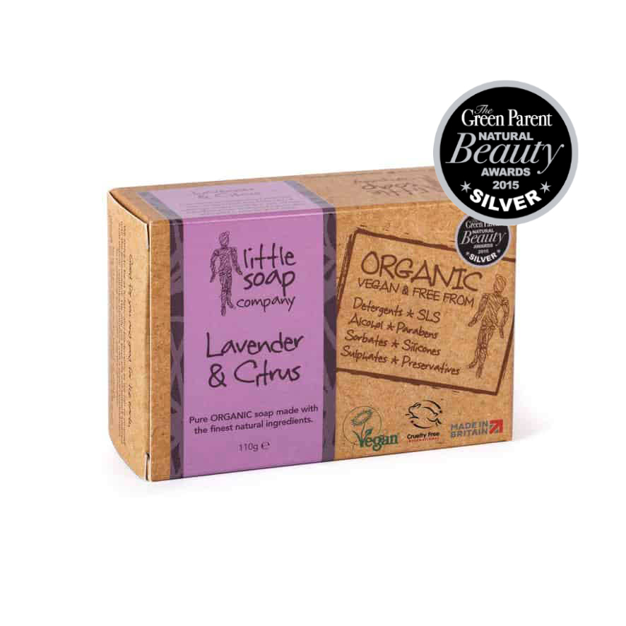 英國小微風有機皂｜No.002 薰衣草甜橙 - 舒緩放鬆