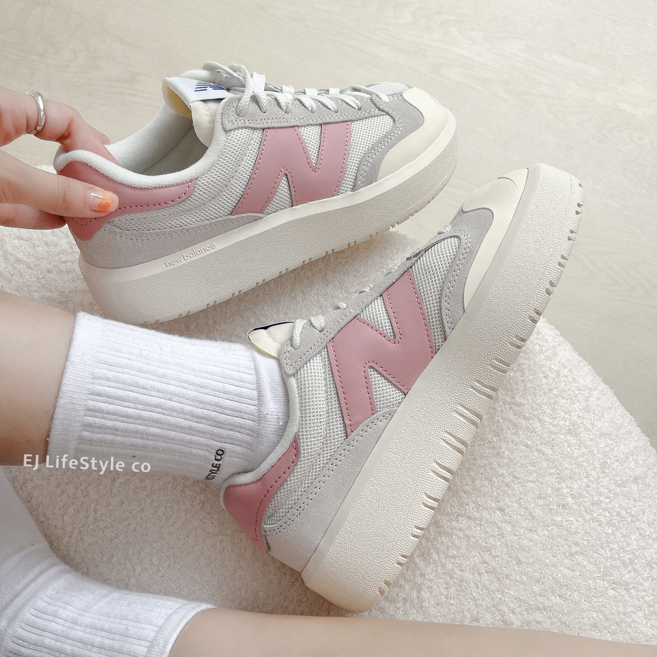 3色 NEW BALANCE 302 玫瑰粉 CT302RE 櫻花粉 CT302RH 黑色 CT302RF 增高 厚底 / 調貨