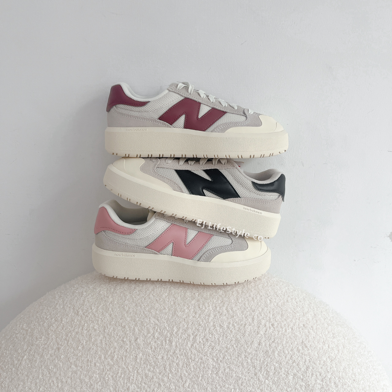 3色 NEW BALANCE 302 玫瑰粉 CT302RE 櫻花粉 CT302RH 黑色 CT302RF 增高 厚底 / 調貨