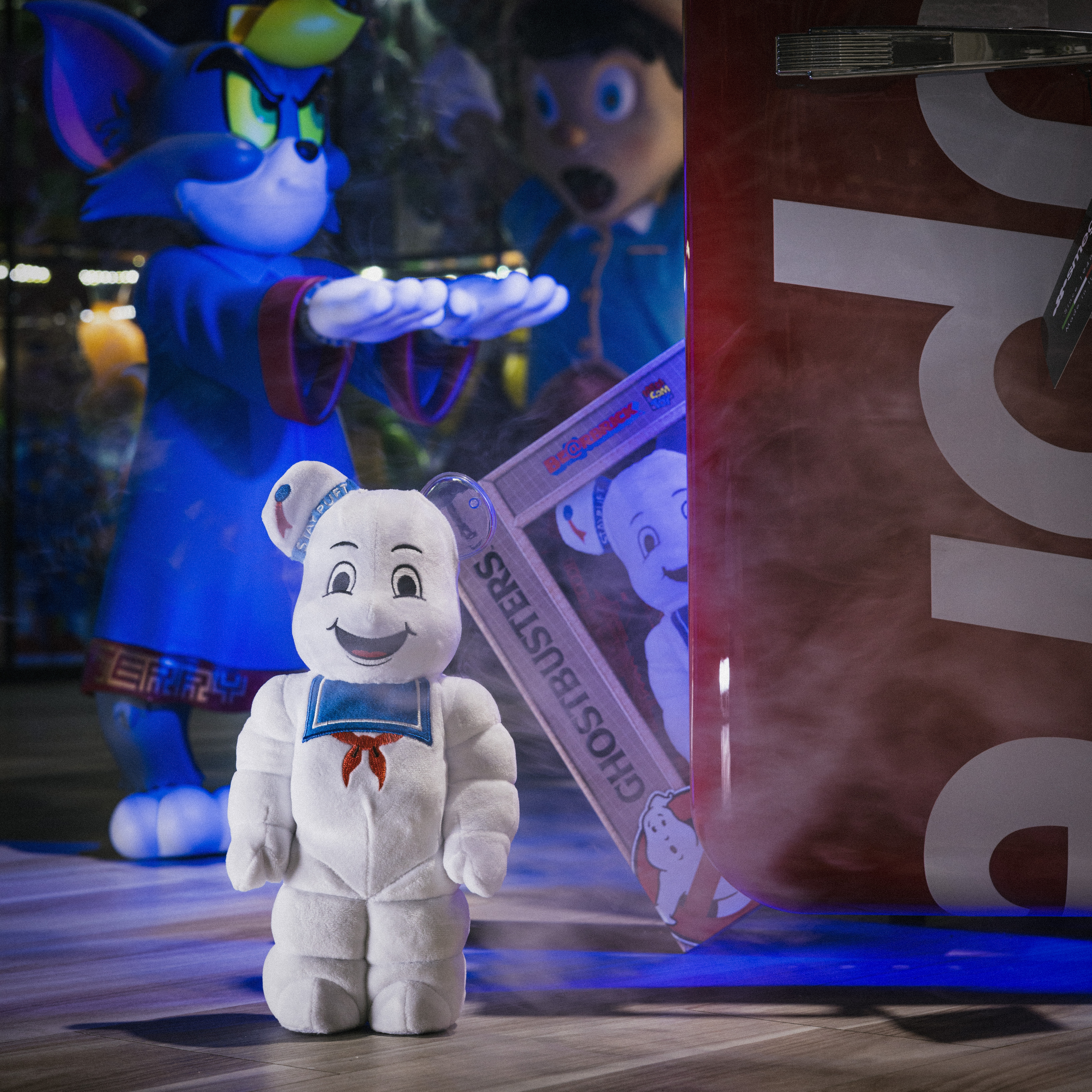 -(E9b)-BE@RBRICK GHOSTBUSTERS STAY PUFT MARSHMALLOW MAN COSTUME VER. 魔鬼剋星 棉花糖鬼 400%