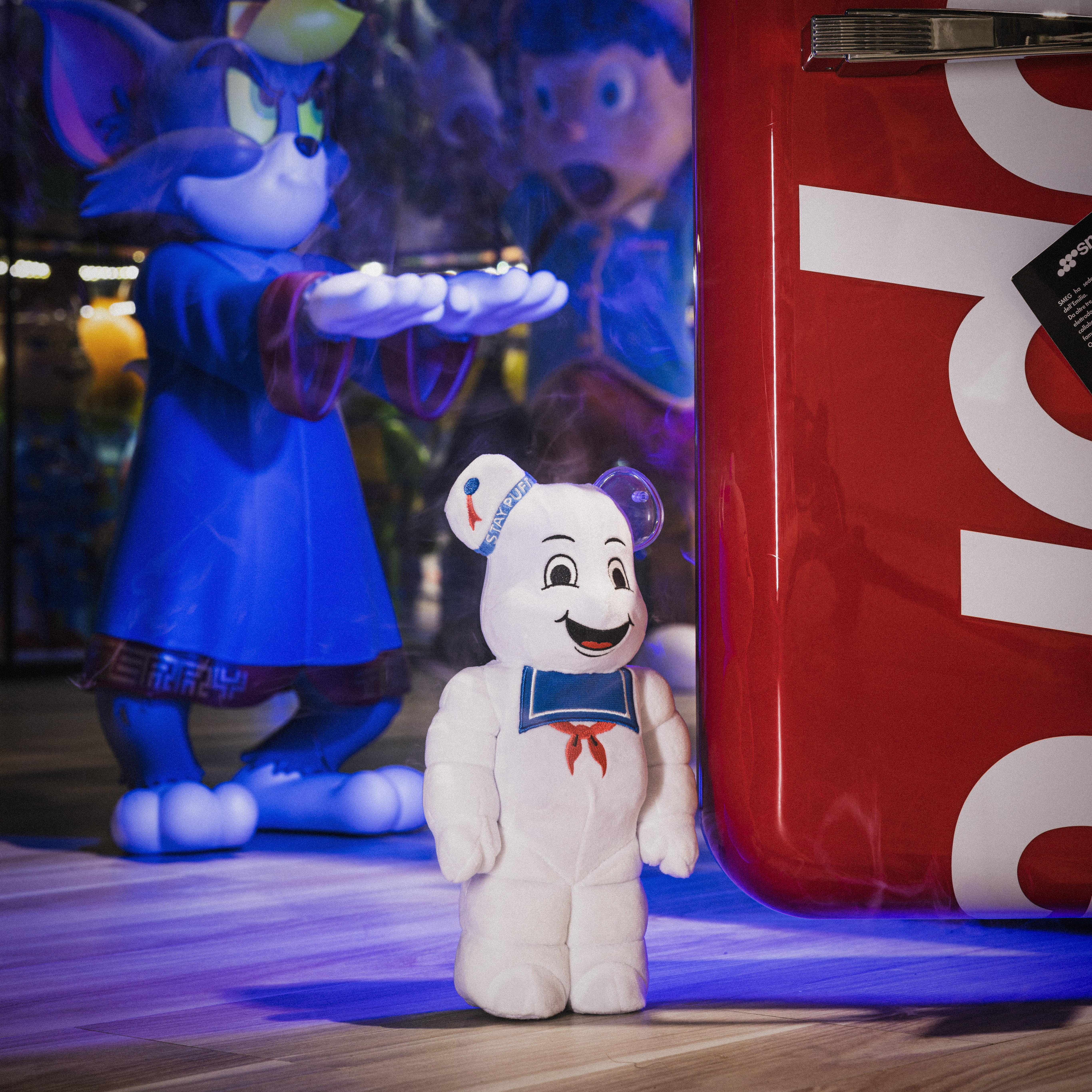 -(E9b)-BE@RBRICK GHOSTBUSTERS STAY PUFT MARSHMALLOW MAN COSTUME VER. 魔鬼剋星 棉花糖鬼 400%