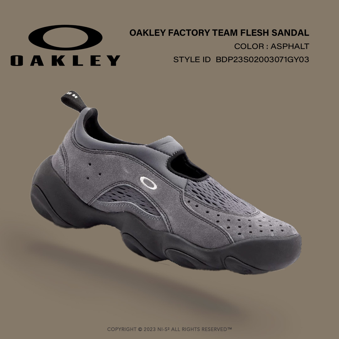 Oakley Factory Team SANDAL 瀝灰