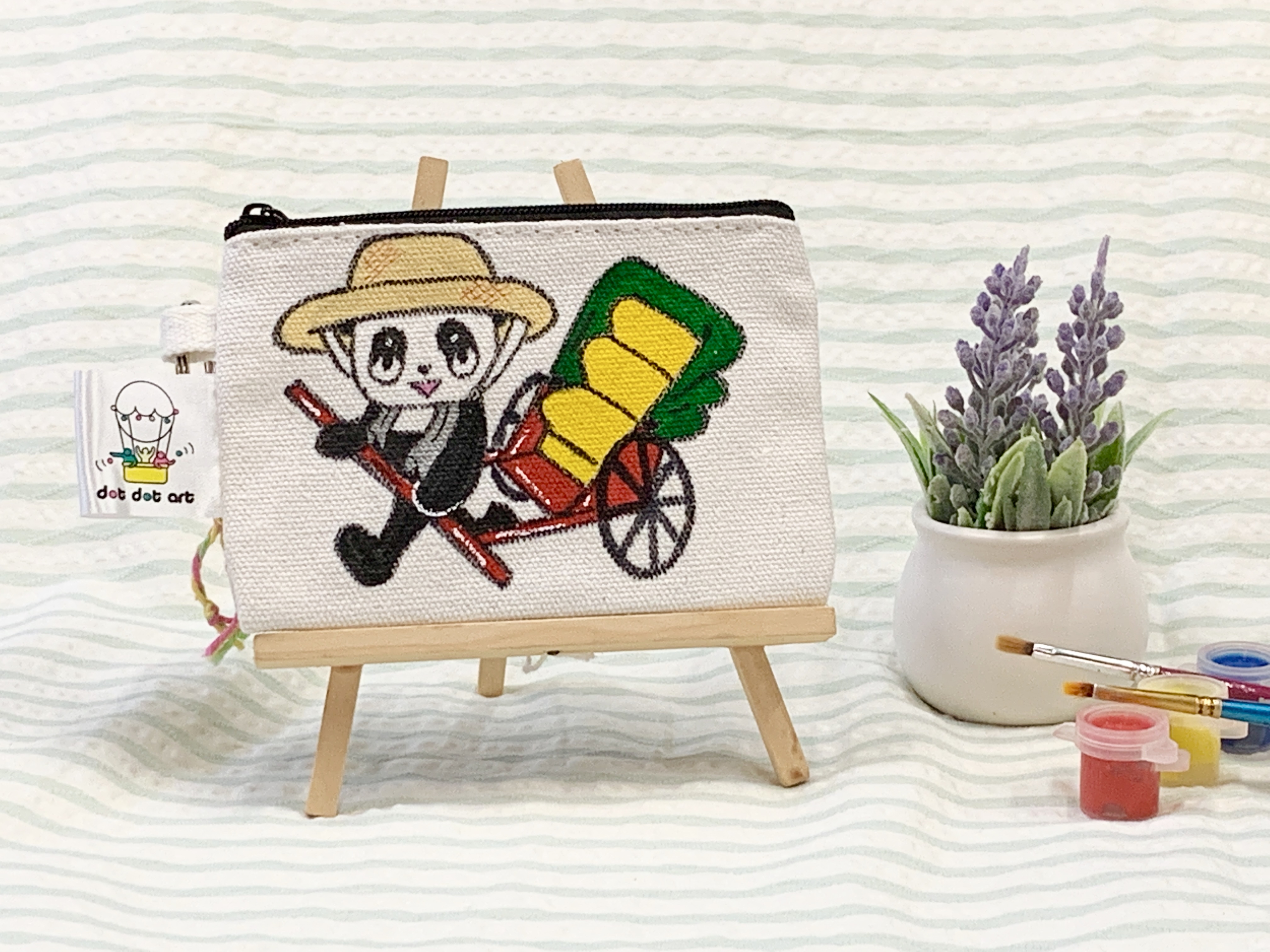 零錢包 (熊貓人力車)