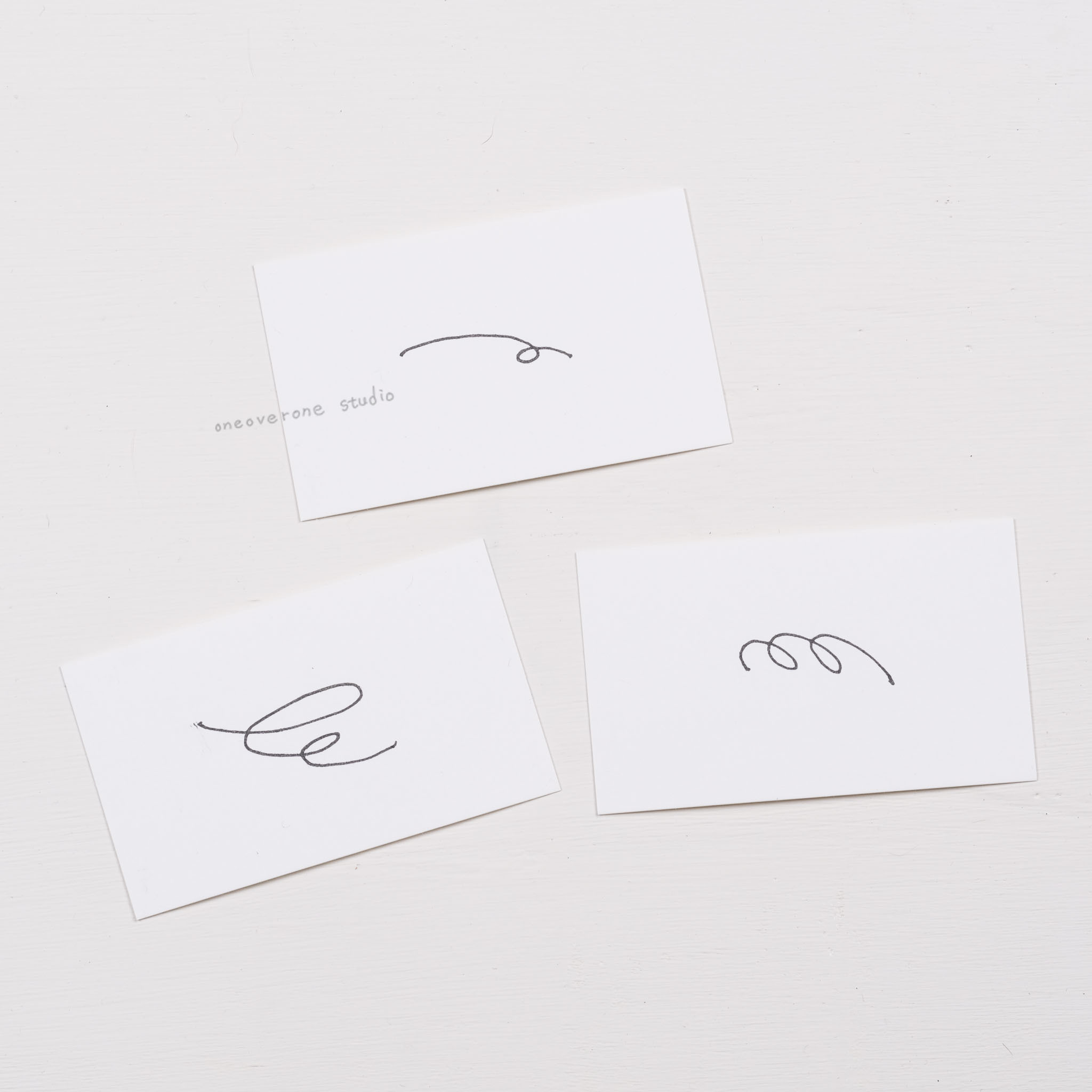 (售完絕版) 繞圈圈筆觸 膠版印章 /一分之一工作室/TAIWAN