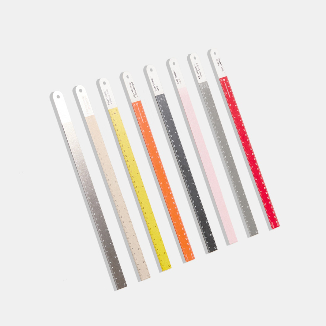 PANTONE 直尺30CM 【7色】