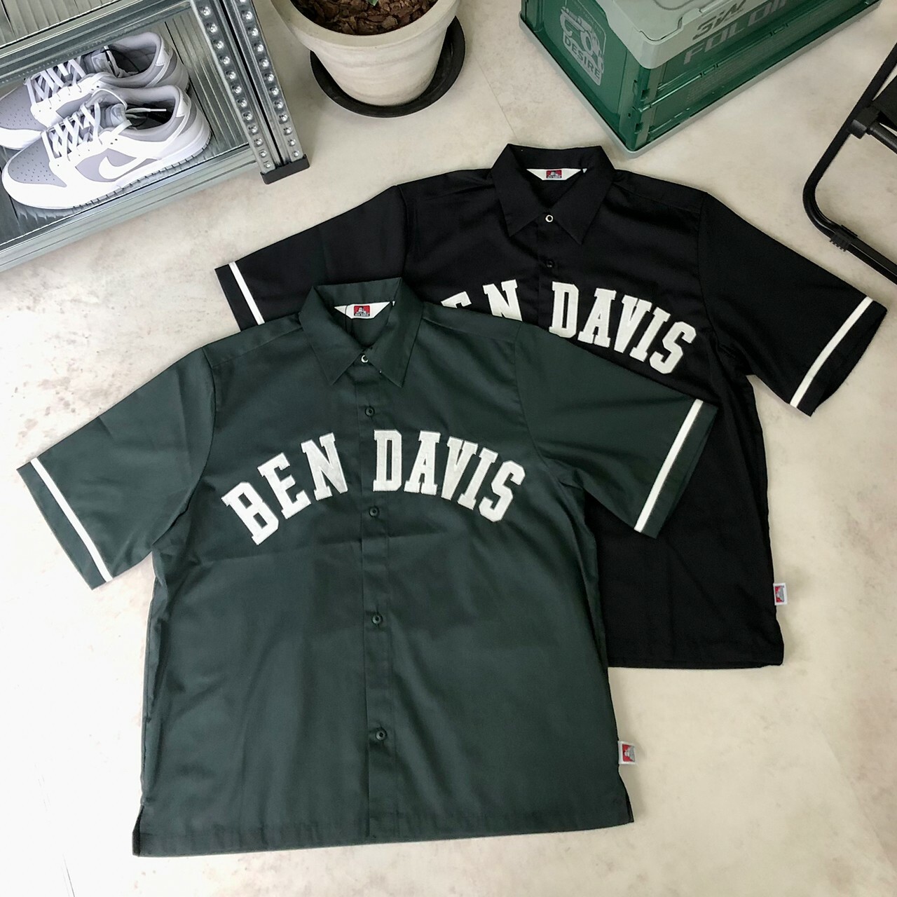 Ben Davis 刺繡棒球衫 G-2580052