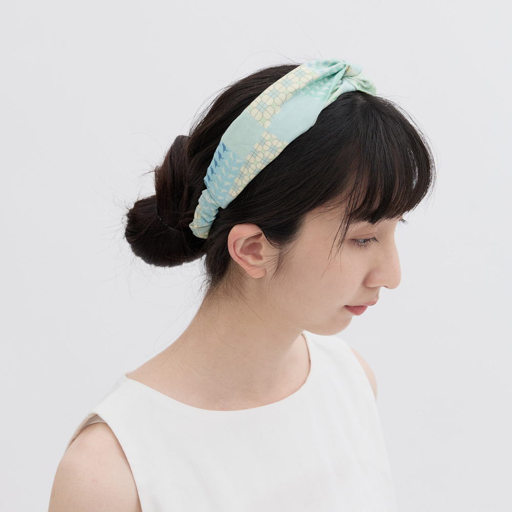 Hair Bando/Patch Patterns/Pine Green