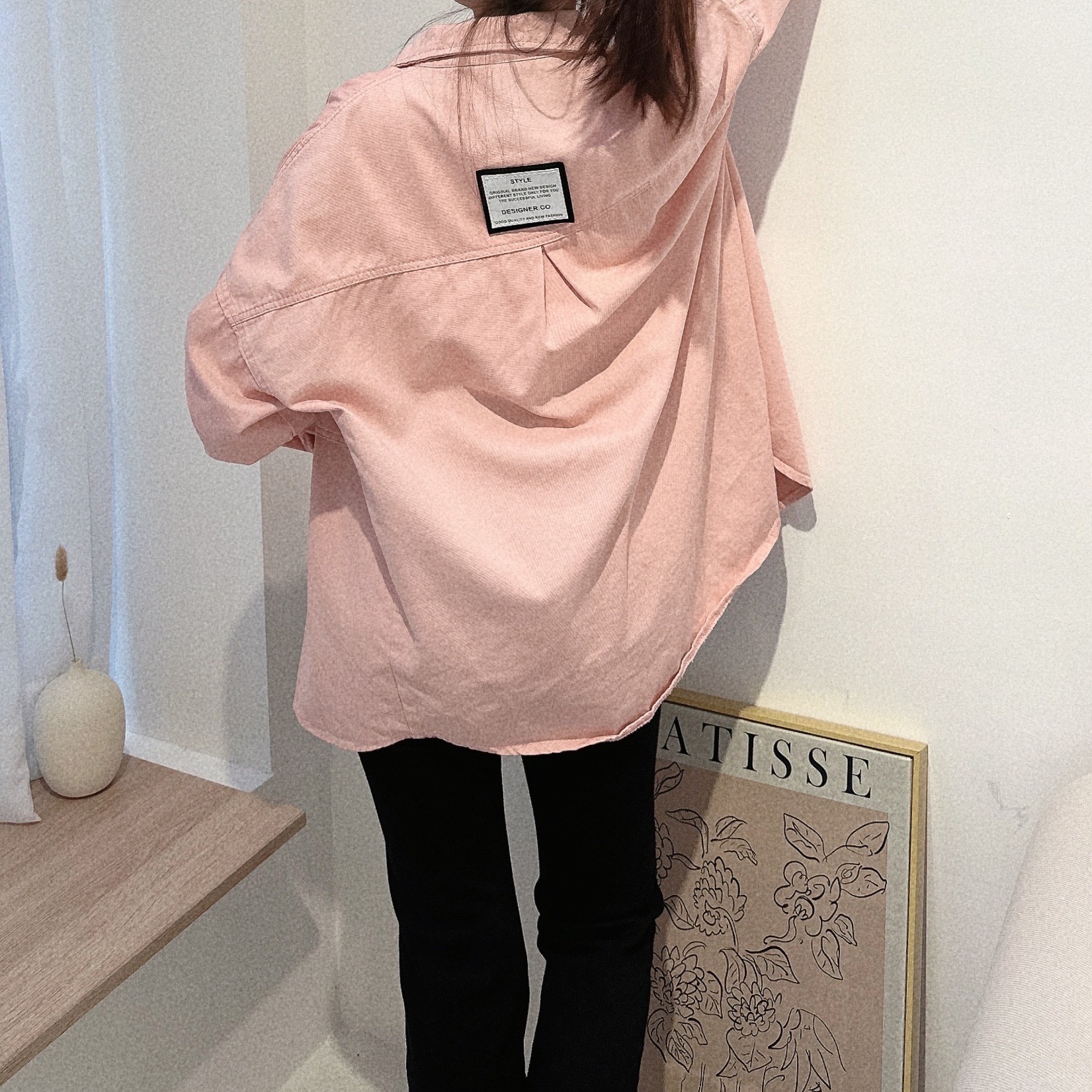 標籤挺料男友襯衫/三色