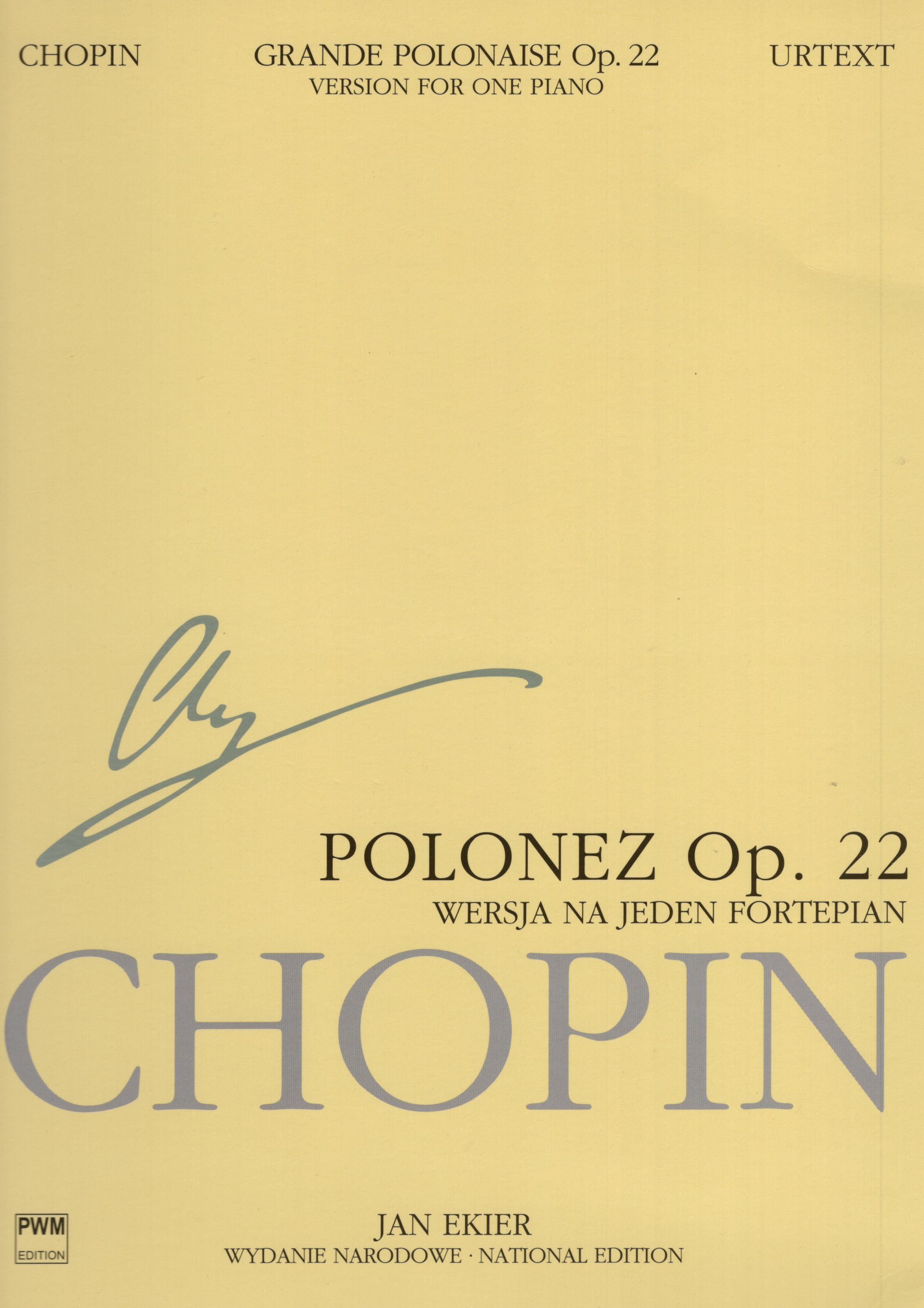 《Chopin: 華麗大波蘭曲，作品22》波蘭國家版