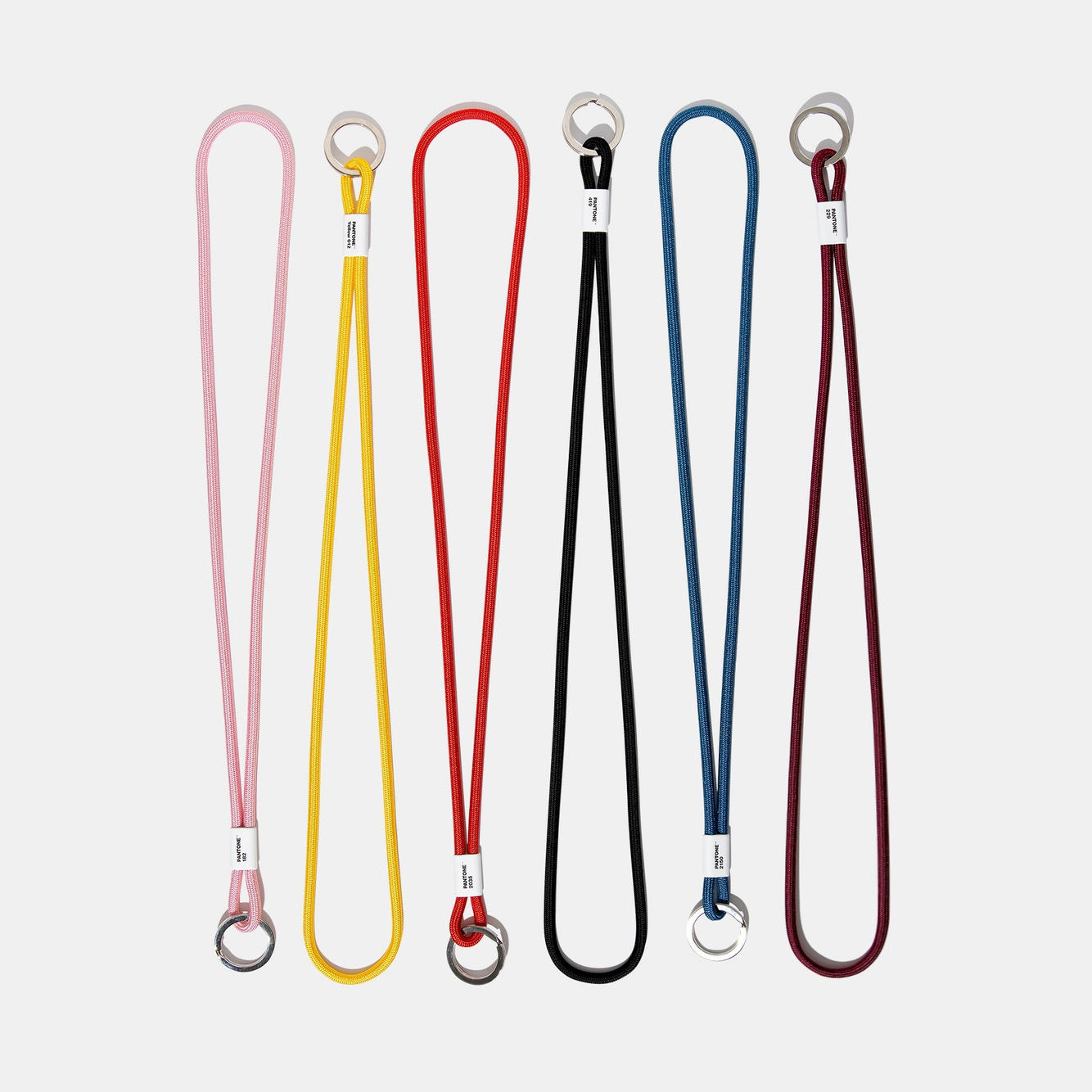 PANTONE 長版鑰匙扣環 經典色【10色】