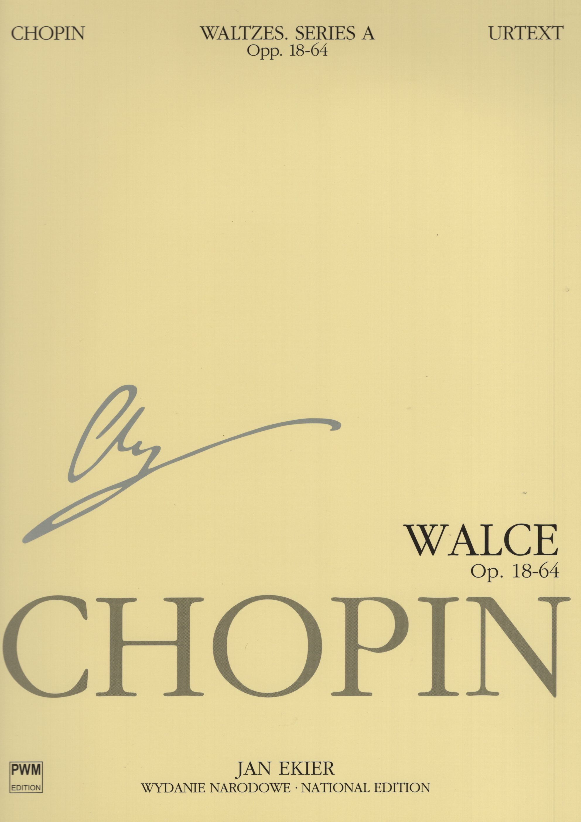 《Chopin: 華爾滋舞曲集 Opp. 18-64》波蘭國家版