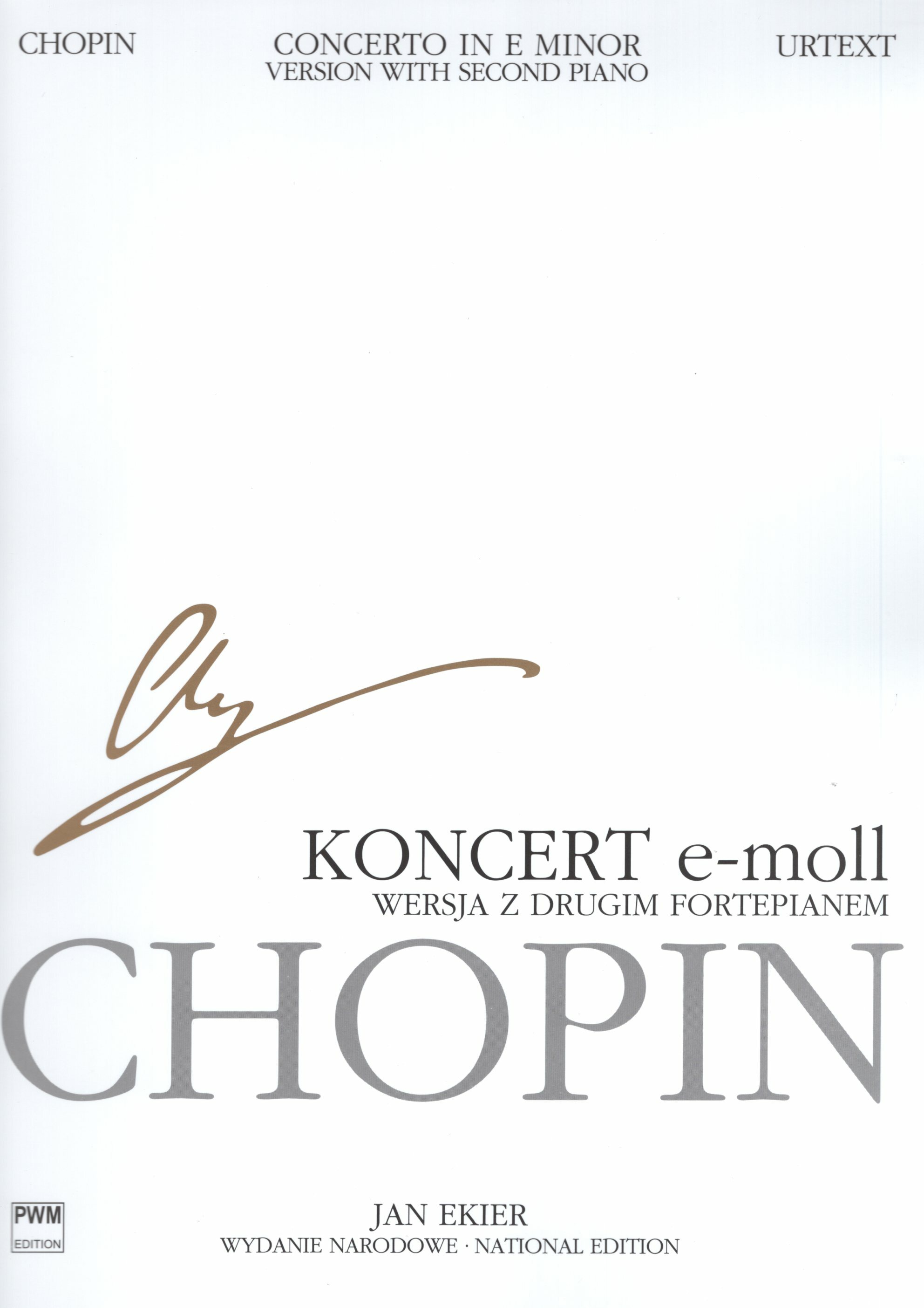 《Chopin: 第一號鋼琴協奏曲 Op. 11》波蘭國家版